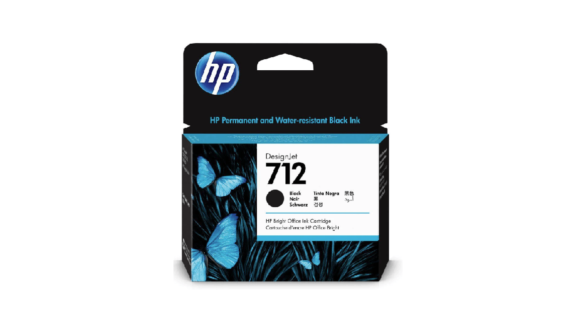 HP 712 – 80 ml – negro – original