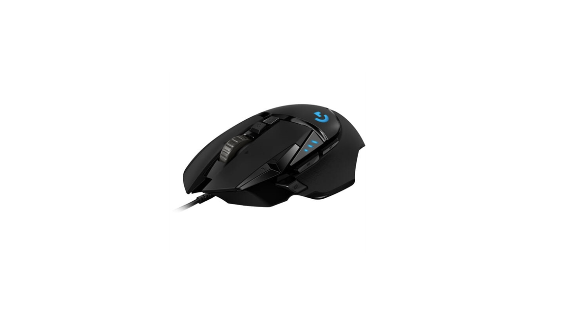Logitech Gaming Mouse G502 (Hero) – Ratón – óptico – 11 botones – cableado – USB