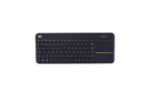 Logitech Wireless Touch Keyboard K400 Plus – Teclado – con panel táctil