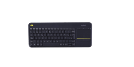 Logitech Wireless Touch Keyboard K400 Plus – Teclado – con panel táctil