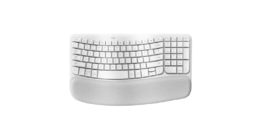 Logitech – Keyboard – Spanish – Off white
