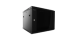 Nexxt Solutions – Rack armario – instalable en pared – RAL 9005, negro barniz – 6U – 19″