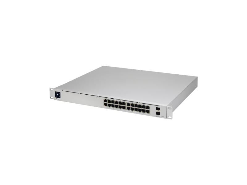 Ubiquiti UniFi Switch USW-Pro-24-POE - Conmutador - Gestionado - 24 x 10/100/1000 (16 PoE+, 8 PoE++) + 2 x 10 Gigabit SFP+ (enlace de subida) - sobremesa, montaje en rack - PoE++ (400 W) – USW-Pro-24-POE - Imagen 2