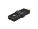 Xtech - Video adapter - 19 pin HDMI Type A - 19 pin HDMI Type A - fem - male - pivot – XTC-347
