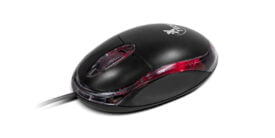Xtech - Mouse - Wired - USB - Black - 3D optical – XTM-195