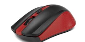 Xtech - Mouse - 2.4 GHz - Wireless - Red-1600dpiXTM-310RD – XTM-310RD